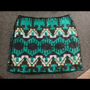 H&M Sequin Skirt
